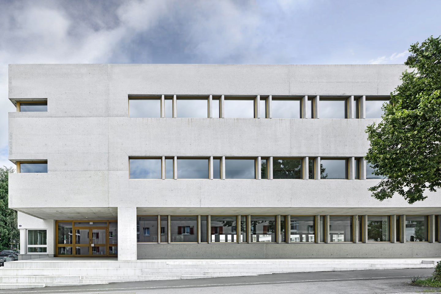 Übersichtsbild zu «Gesamtsanierung und Erweiterung Notkerschulhaus, St.Gallen»